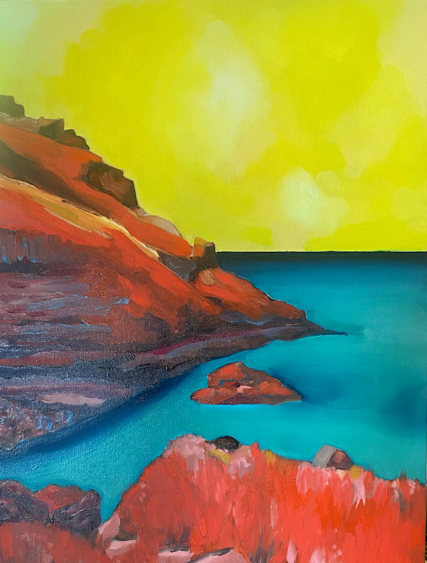 Coastal Path at Tintagel by Kathryn Pitt, Image 1.