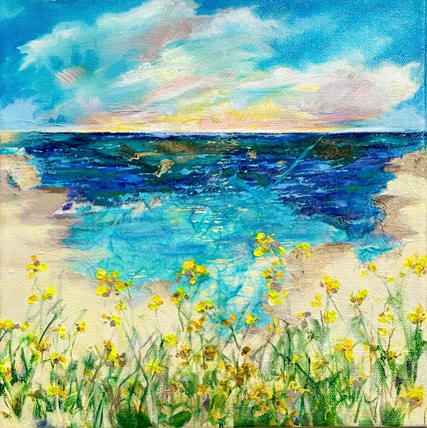 Pop of Yellow by Ellen King