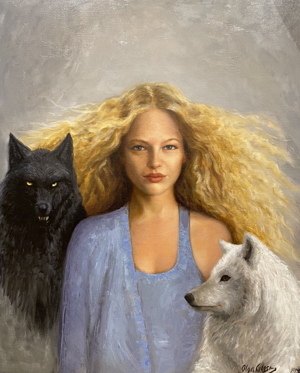 Woman Who Runs With the Wolves by Olga Glosman
