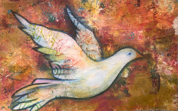 Peace Dove 1 by Gina Leon-Gutiérrez