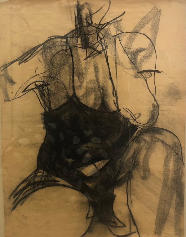 Seated Female by Emil Rutenberg