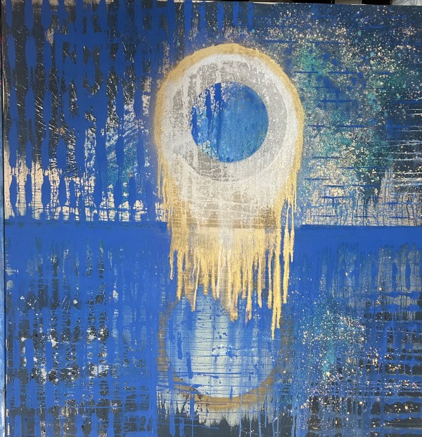 Blue & Gold by Lola von Szent-Gyorgyi