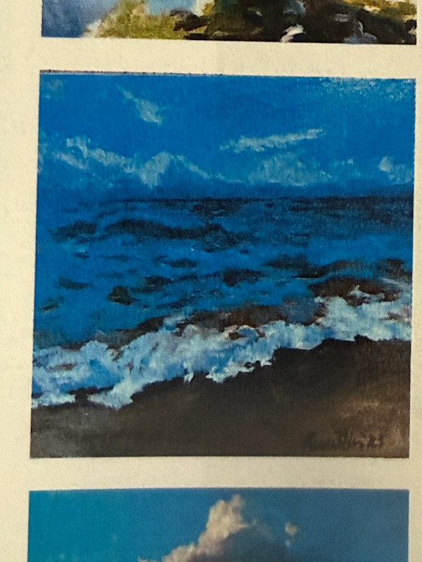 Kristin Boles, “Winter Chill.” by Mel Smothers