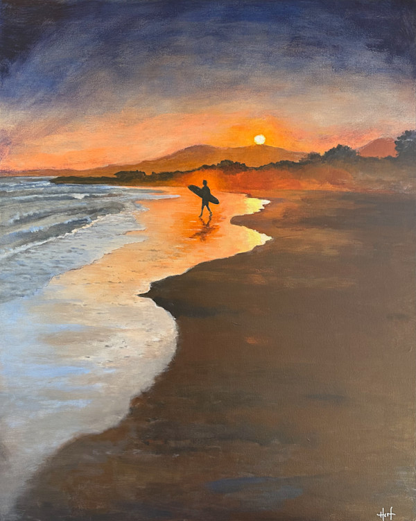 Evening Glass by Lorna Herf