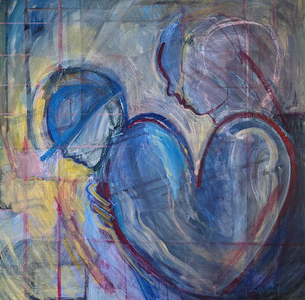 Stay with Me Love (ALZ) by Lucy Blake Elahi by Southern California Women's Caucus for Art SCWCA