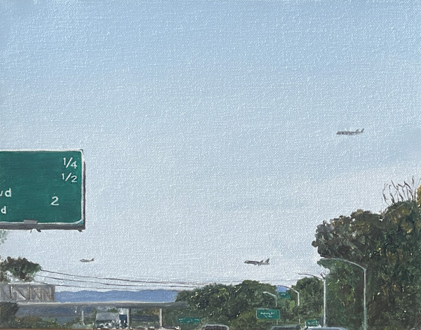 405 N; Planes Incoming by Emily Wallerstein