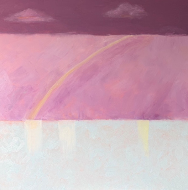 Mindscape (mauve)-Mindscapes and New Lines of Inquiry by Shirley Asano Guldimann, Image 1.