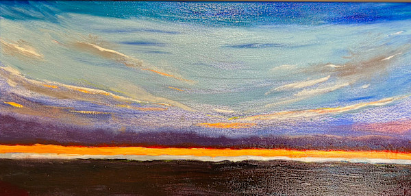 Sunset From The 5 Freeway by David Lang