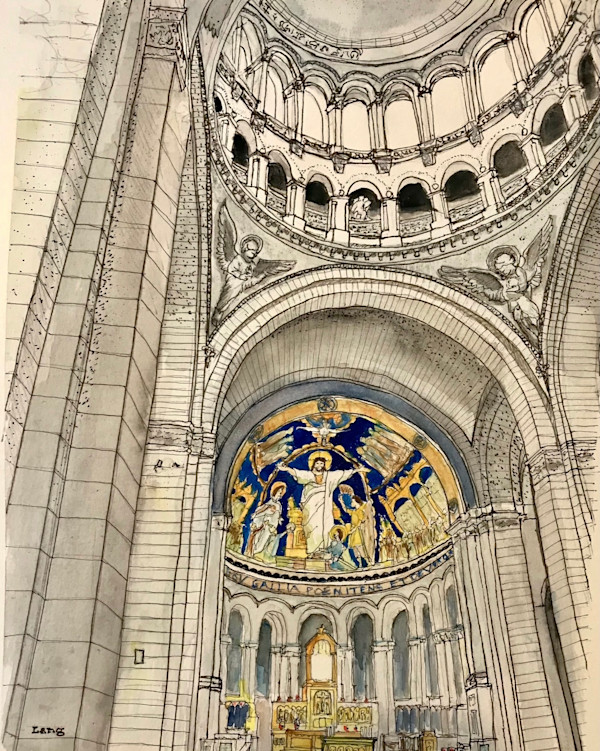 Alter, Sacre Coeur, Paris by David Lang