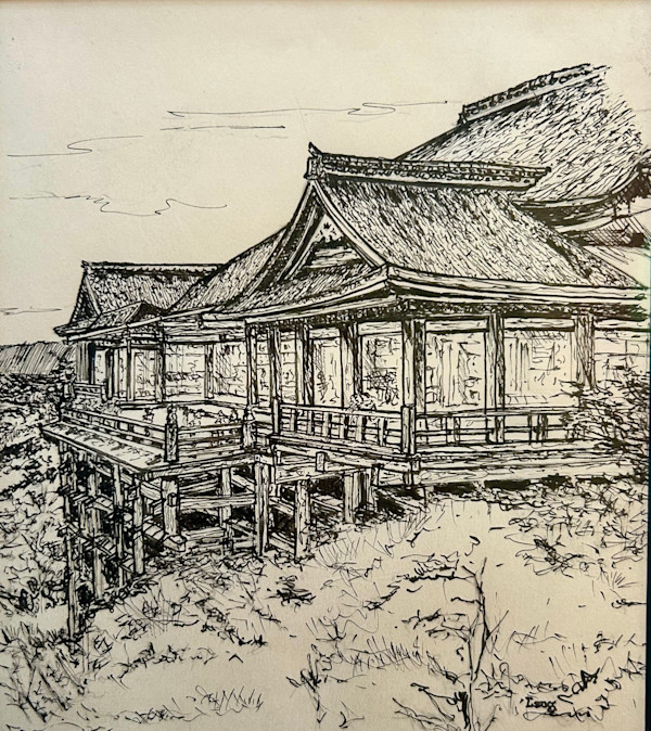 Kiyomizu-dera Temple, Kyoto by David Lang