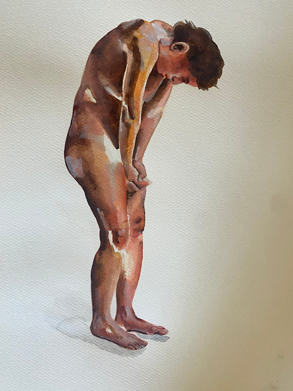 Hunched Over by Kathryn Pitt