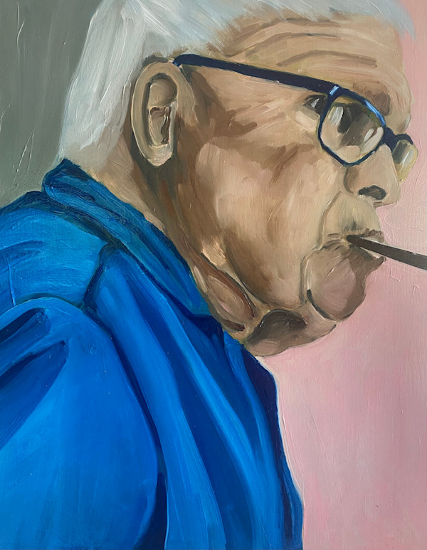 Man with Pipe by Kathryn Pitt