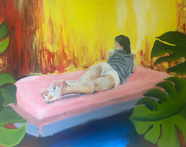 Pink Bed by Kathryn Pitt