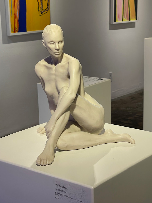 Seated Ballerina by Emil Rutenberg