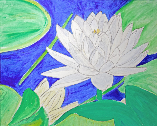 Lotus Rising 2 by Karen Fiorito