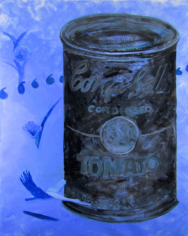 I Painted Over Andy Warhol #324 by Mel Smothers, Image 1.