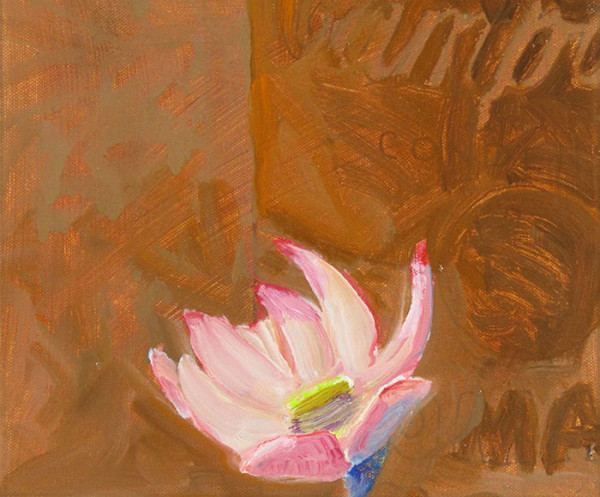 I Painted Over Andy Warhol 364 by Mel Smothers