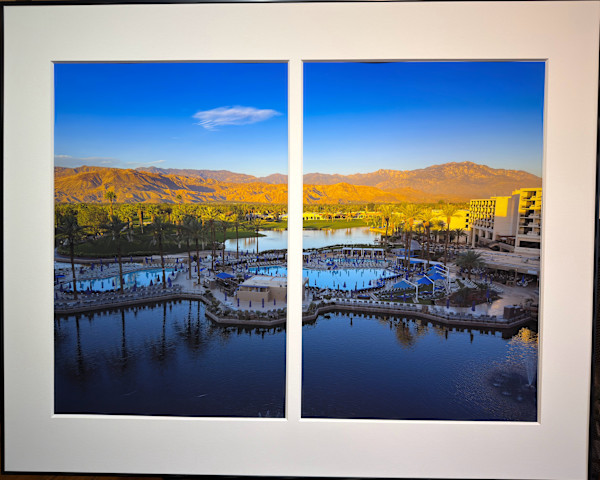 Indian Wells 2026 Diptych 1/100 by Lee Cooper, Image 1.