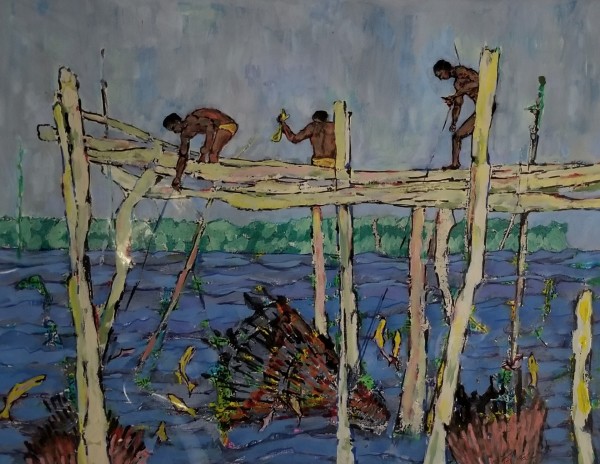 Fishing the Congo River by Thomas Jackson