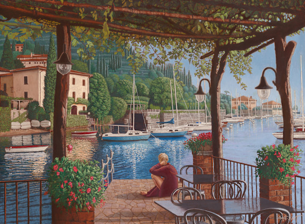 Lake Como Serenity by Garth Everett, Image 1.
