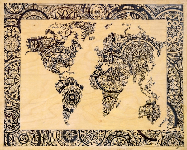 World Without Border by Armenoush Magarian