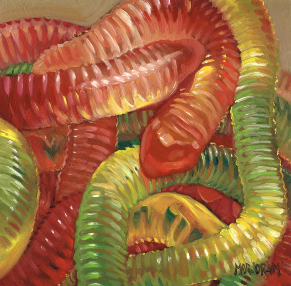 Gummi Worms by Ernie Marjoram