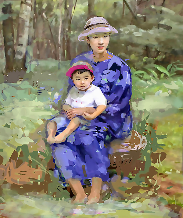 Mother and Child by Sunhee Joo, Image 1.
