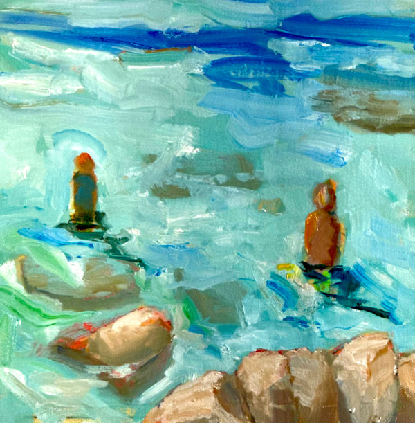 My first summer mountain lake 66 by Mel Smothers