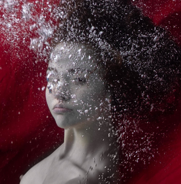 Nemi Portrait with Bubbles by Dan Katz, Image 1.