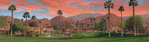 Oasis Sunset by Garth Everett, Image 1.