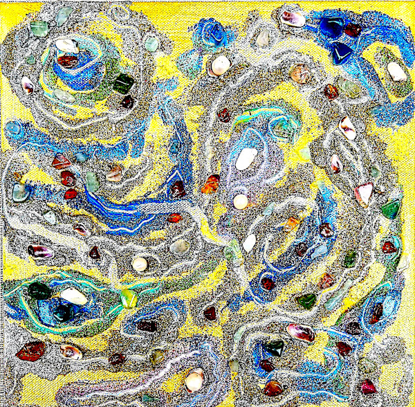 "Ocean QR codes" series by Tatiana Grudinina, Image 1.