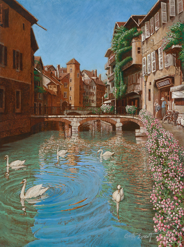 Old Town Annecy by Garth Everett, Image 1.