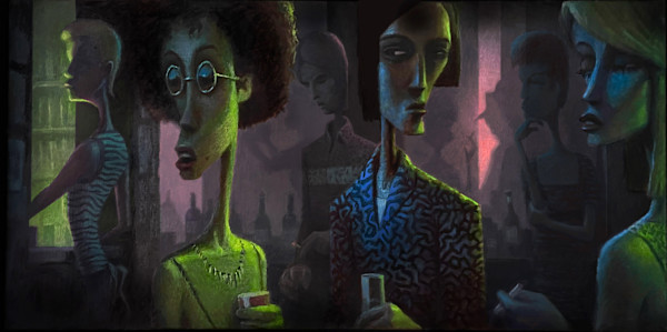 Pink Bar by Barry Jackson