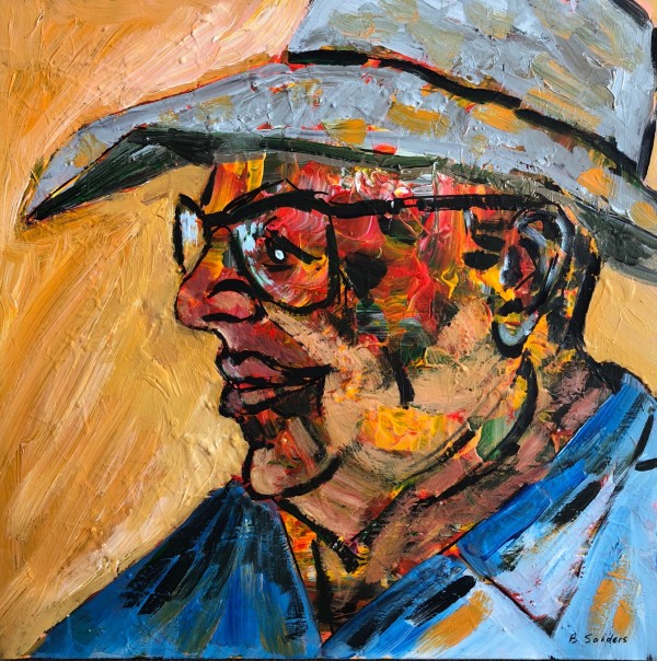 MAN IN A SUNHAT by Bruce Sanders