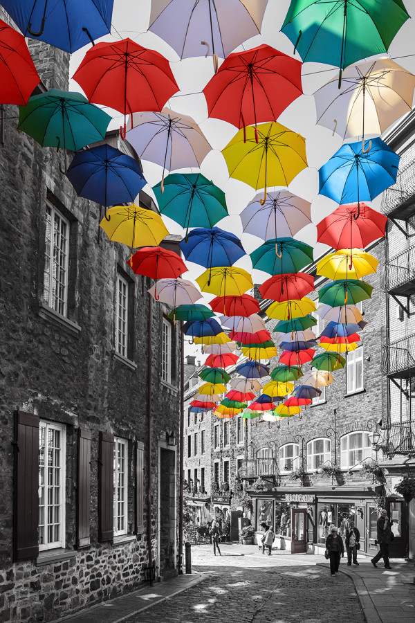 Umbrella Alley by Eric Renard