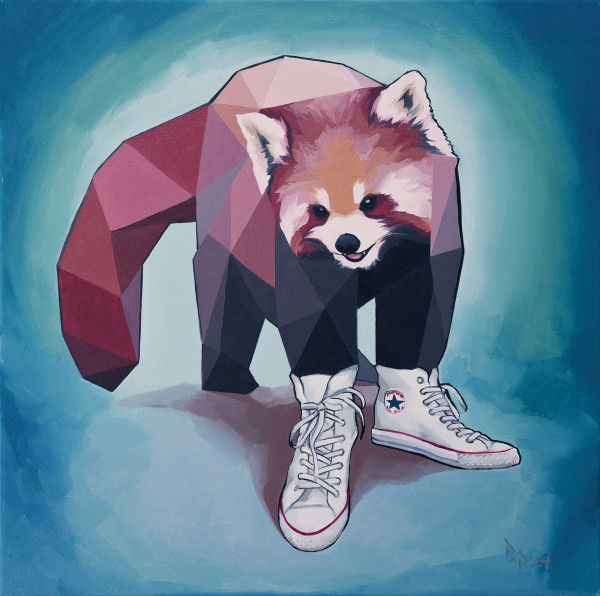 Red Panda x Converse Chuck Tayor All Star by Stefan Kietzman