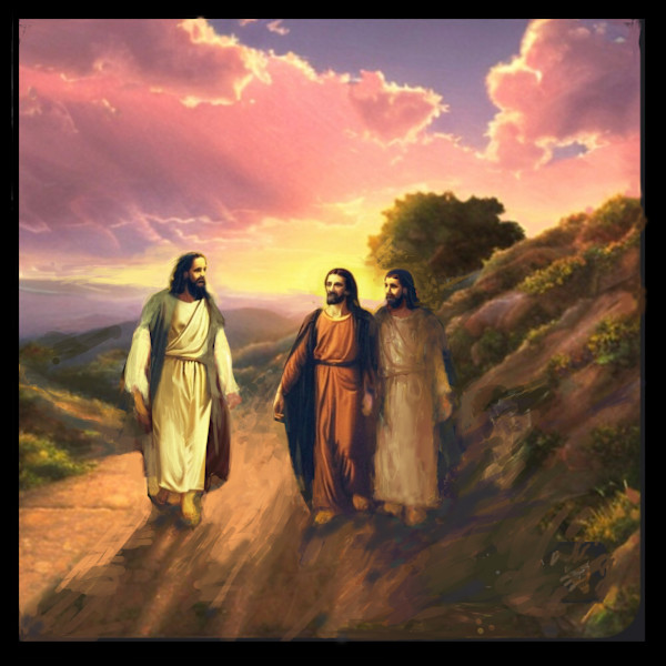 Road to Emmaus by Sunhee Joo