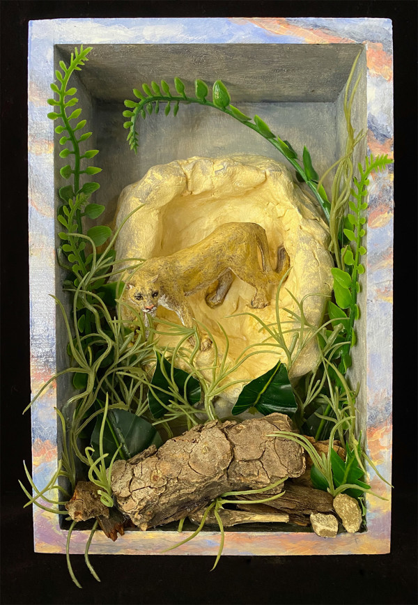 Sanctuary II Mountain Lion by Lynette K. Henderson