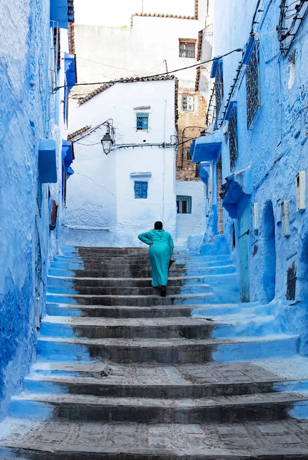 Blue Morocco by Eric Renard