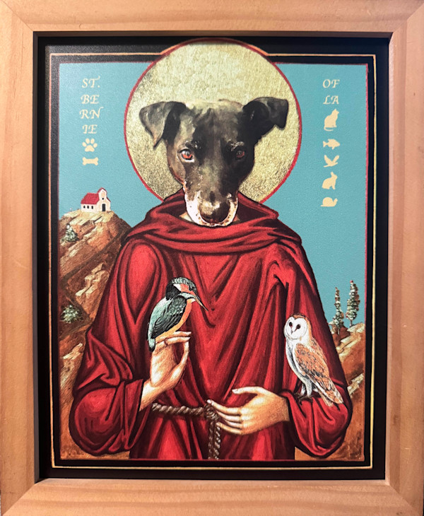 St. Bernie of LA by Karen Fiorito