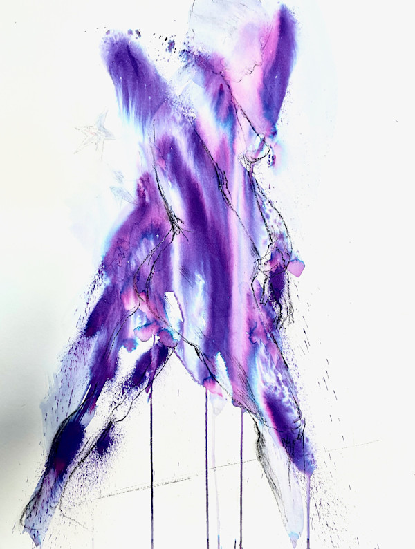 Striding Angel by Elyse Wyman