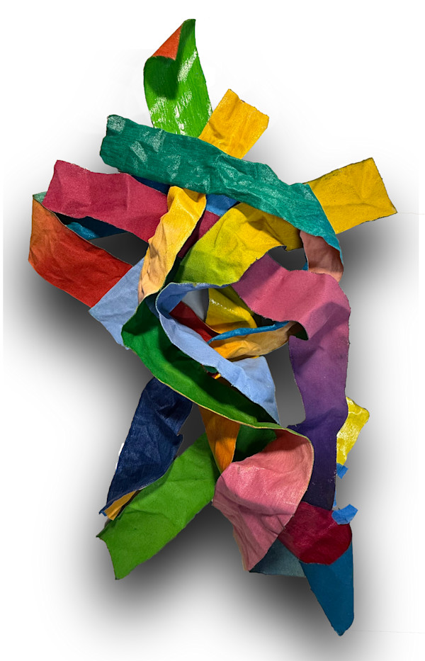 abstract dancers embrace by Gary Polonsky, Image 1.