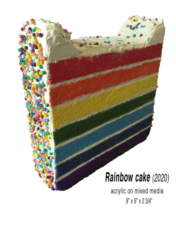 Rainbow Cake by Gary Polonsky