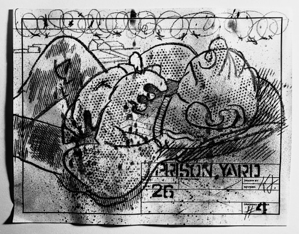 Prison Yard #4 by Kevin Jacobs, Image 1.