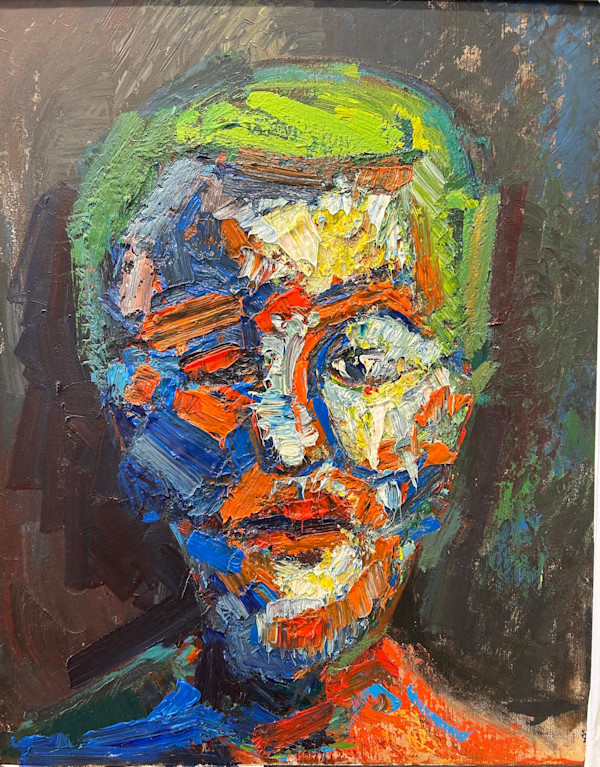Abstract Self- Portrait by Shant Beudjekian