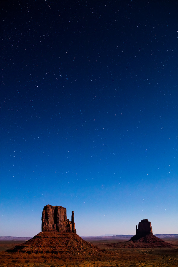 Starry Night Monument Valley by Eric Renard