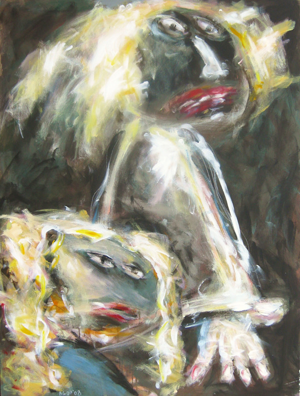 Sunday School by Agop Gemdjian