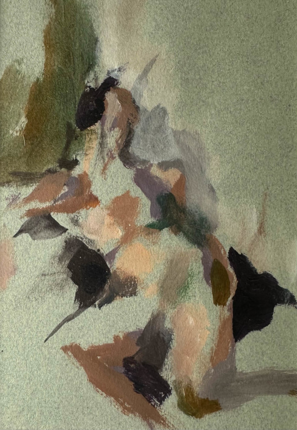 Reclining Nude by Lorna Herf