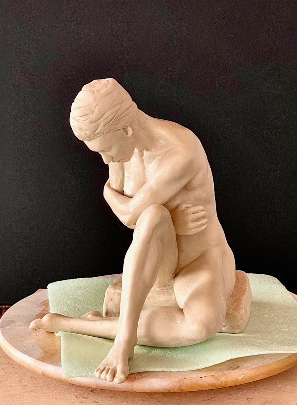 Seated Maggie by Emil Rutenberg