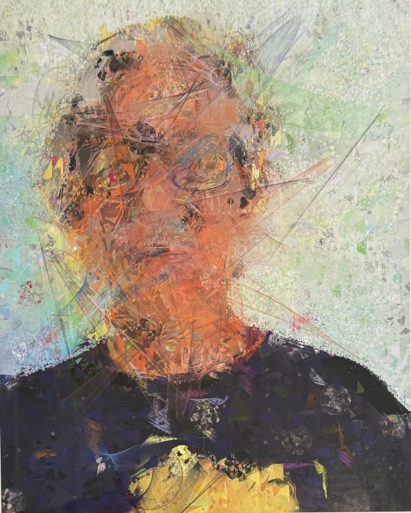 Portrait group show 2024 - Neil by Karen Hochman Brown